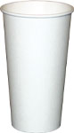20 oz White Coffee Cup